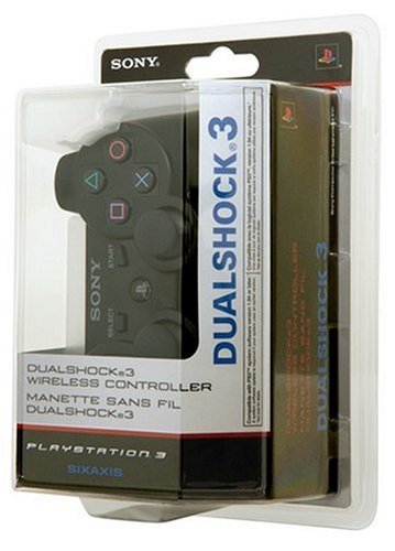 PS3: CONTROLLER - SONY - WIRELESS - BLACK - SIXAXIS - NO DUALSHOCK (USED)