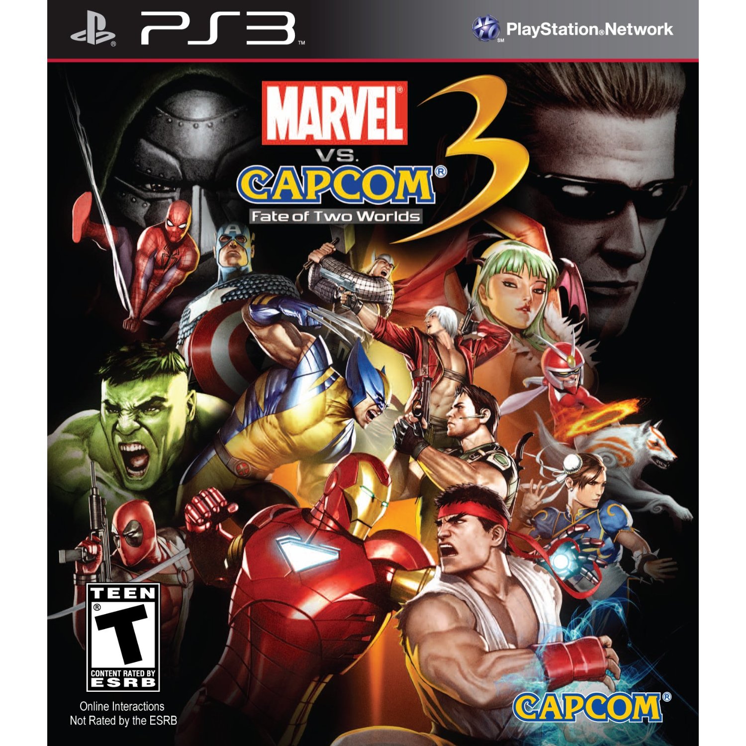 PS3: MARVEL VS CAPCOM 3 - FATE OF TWO WORLDS (BOX)